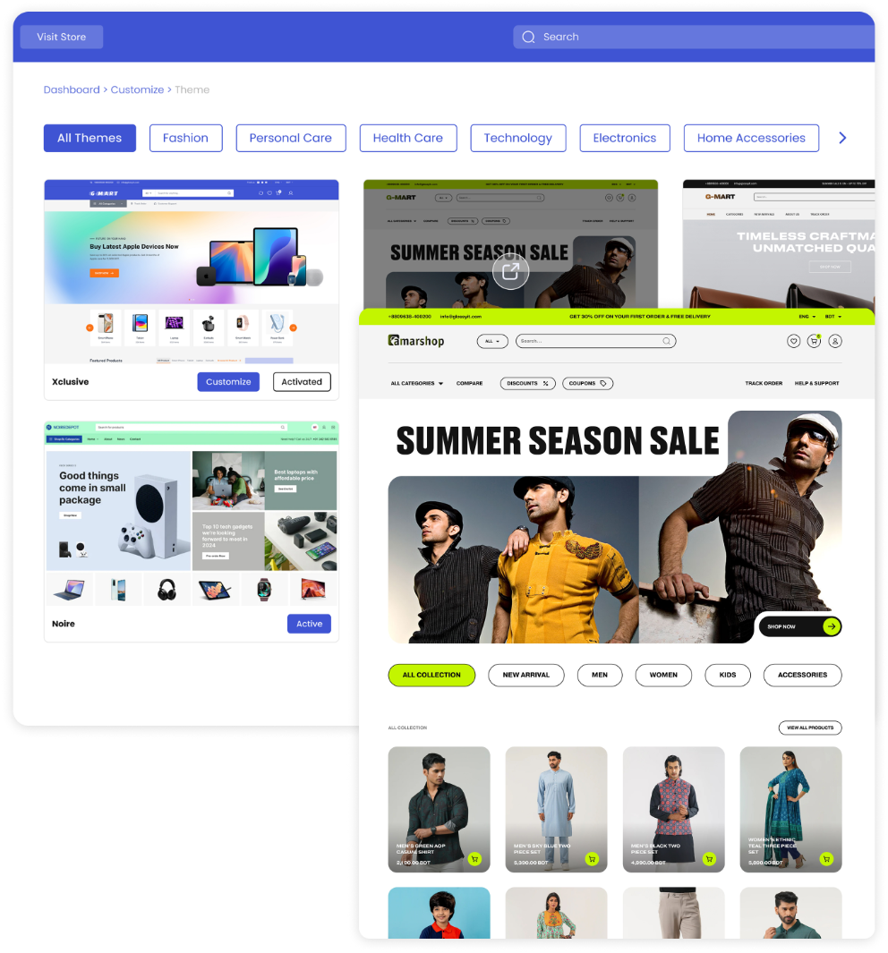 Store Customization Examples